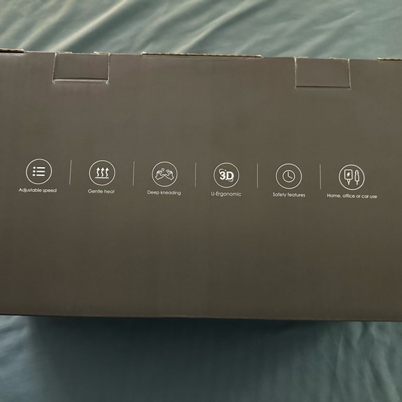 NAIPO SHOULDER & NECK MASSAGER WITH SHIATSU KNEADING MASSAGE AND HEAT - Picture 4 of 14